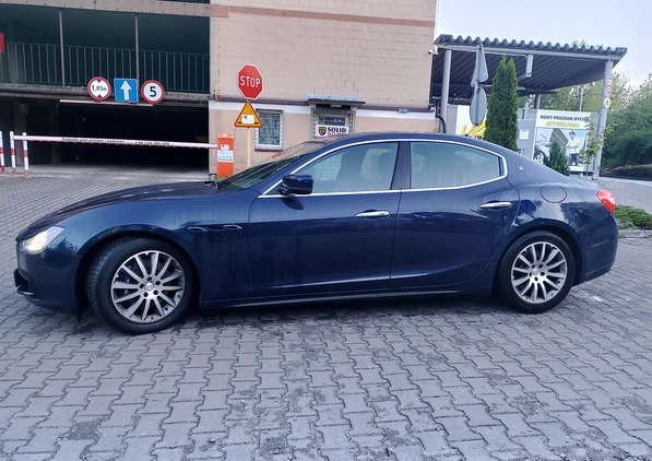 Maserati Ghibli cena 98900 przebieg: 100000, rok produkcji 2014 z Katowice małe 326